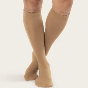 2 Pares Calcetines Ejecutivos - 70 Deniers - Beige