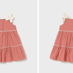 VESTIDO DE RIZO LAZOS