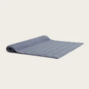 Alfombrilla de Baño Ribs - Algodón 1000 g/m² - Azul