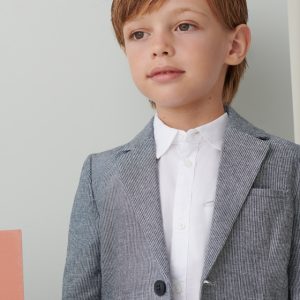 CHAQUETA AMERICANA EN LINO PARA NIÑO