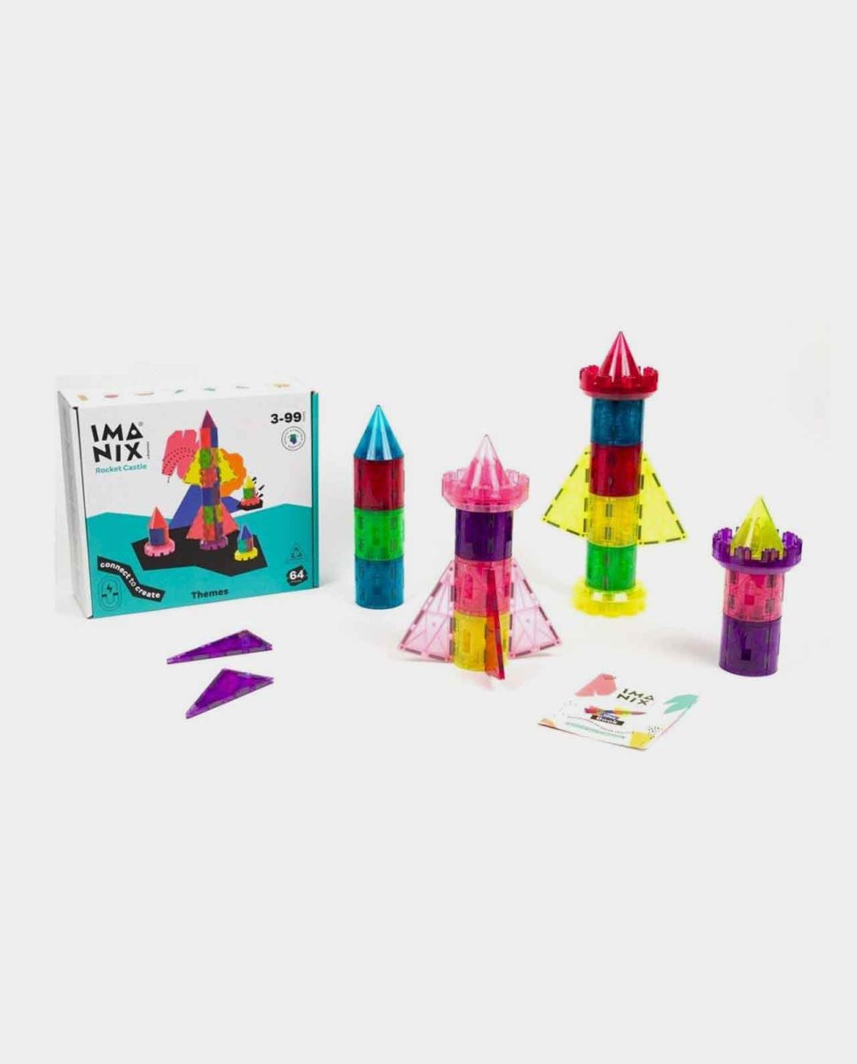 Imanix Rocket Castle 64 piezas - Imagen 2