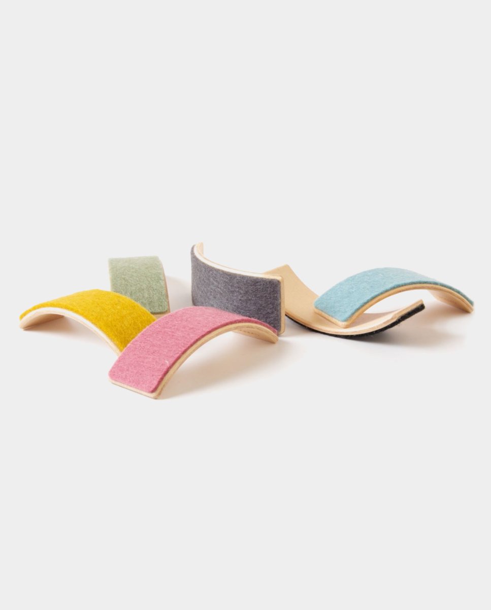 Mini tablas Wobbel con fieltro - Imagen 2