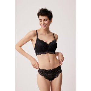 CONJUNTO ENCAJE NEGRO