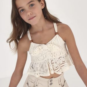 TOP DE CROCHET PARA CHICA