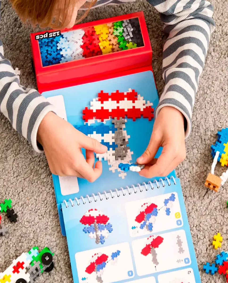 Juego Activity Pad- Transportes 125 pzas – Plus Plus - Imagen 3